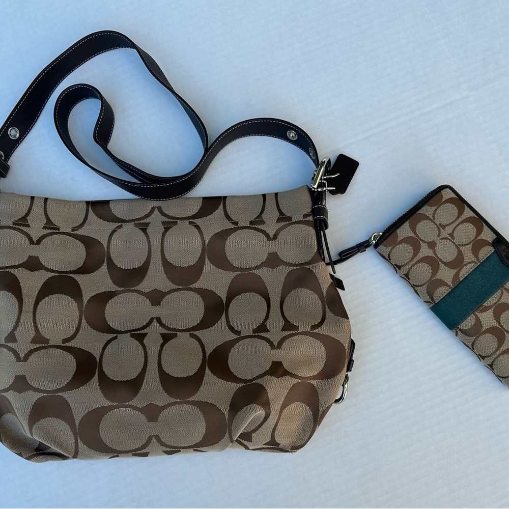 Coach Designer Shoulder Bag & Wallet